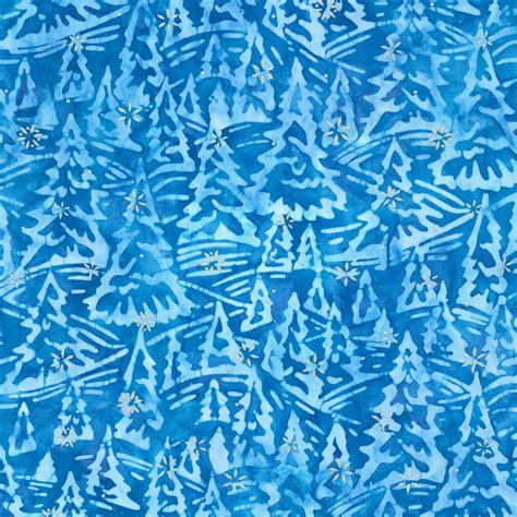 Robert Kaufman Fabrics Snowscape Metallic Artisan Batiks 